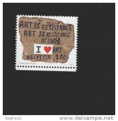 Schweiz **  2203 Biennale  Neuheiten 2011 - Unused Stamps