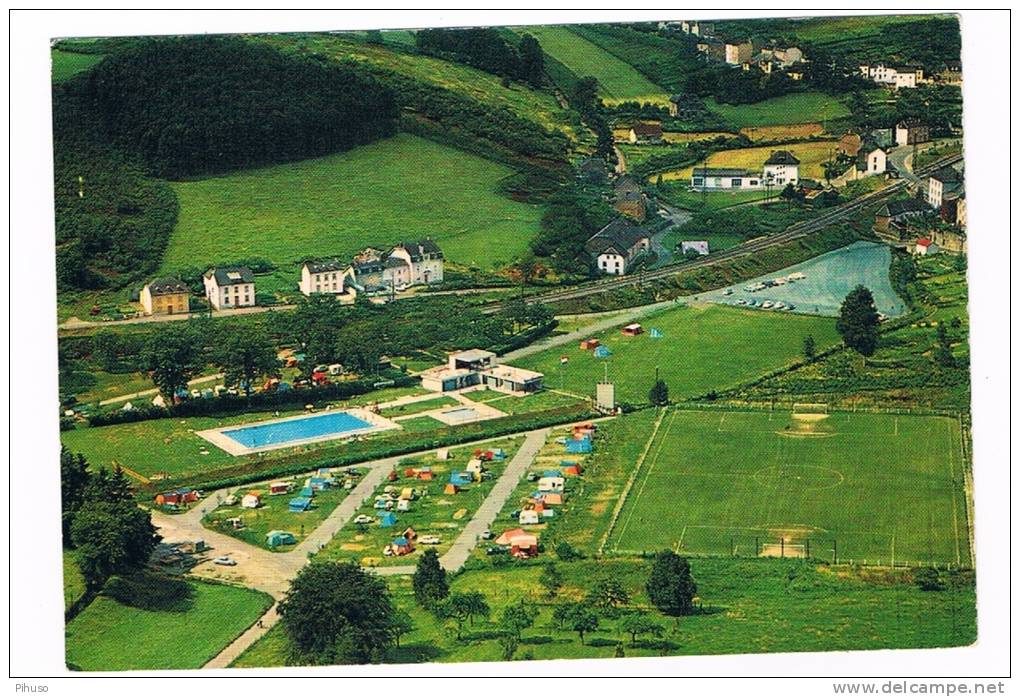 L1006 : TROISVIERGES : Picine Et Camping Officiel -  Vue Aerienne - Troisvièrges