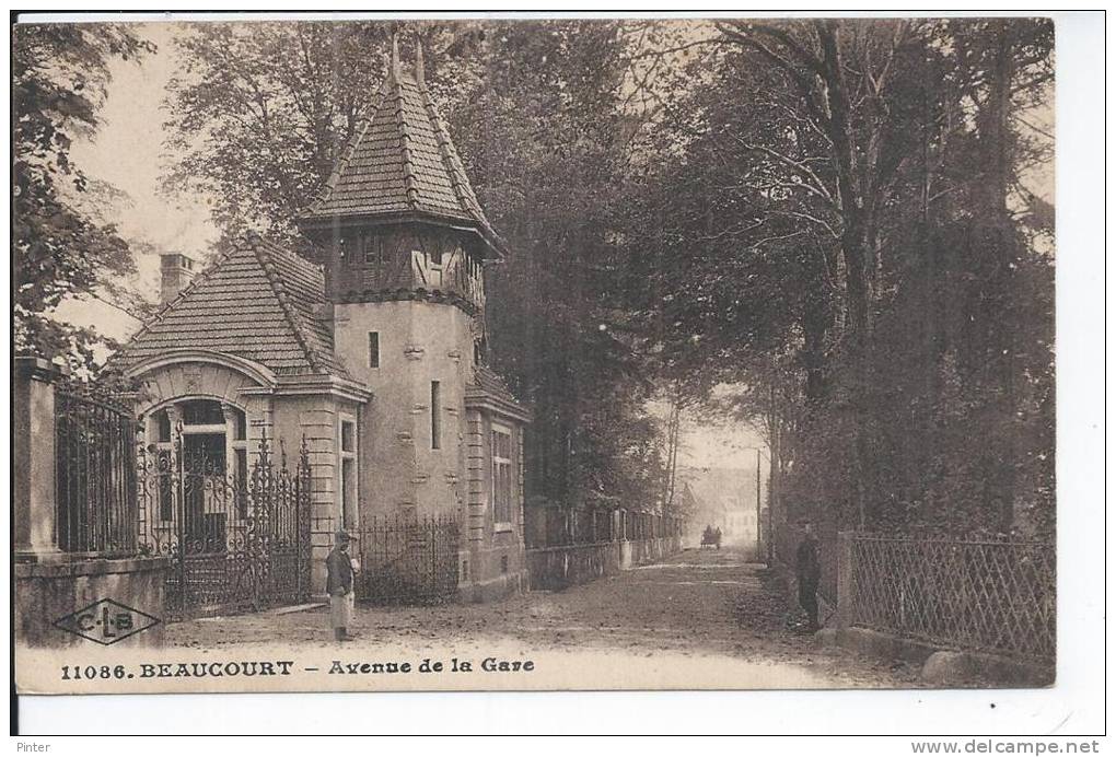 BEAUCOURT - Avenue De La Gare - Beaucourt