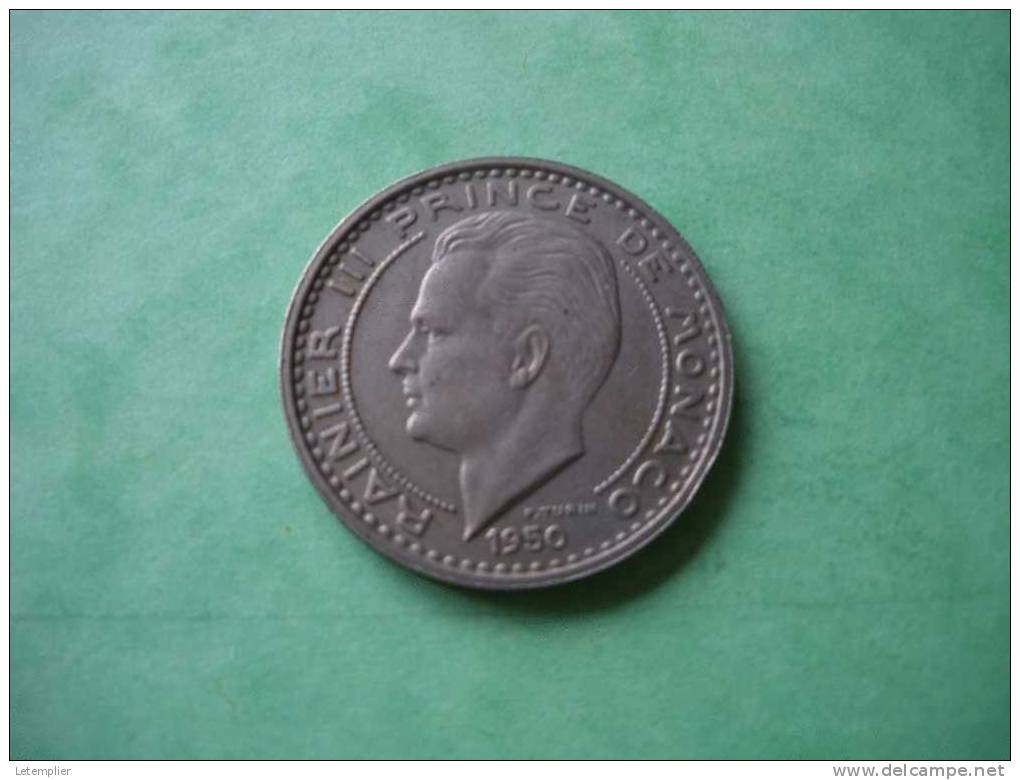 100f Rainier Lll  1950 - 1949-1956 Alte Francs