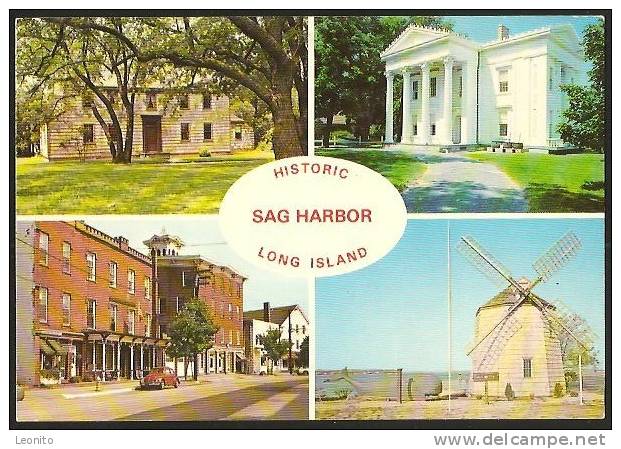 Historic SAG HARBOR Long Island New York 1982 - Long Island