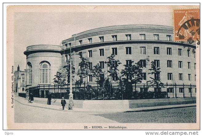 Reims 32  Bibliotheque - Bibliotheken