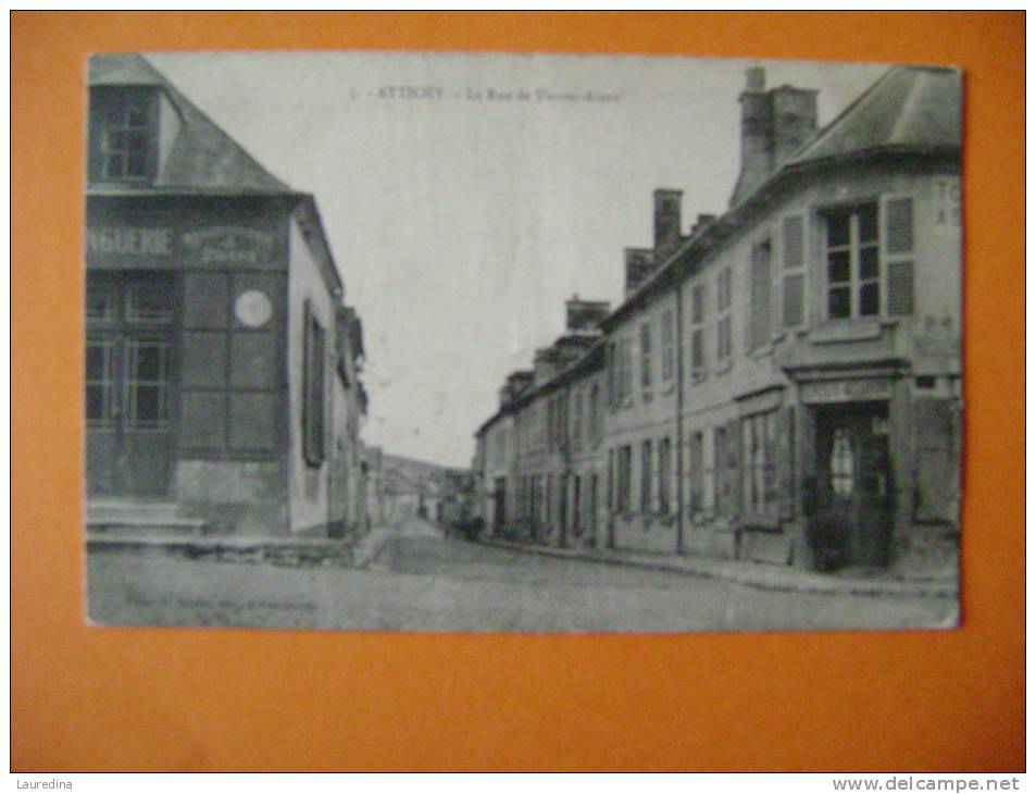 CP ATTICHY N°5 LA RUE DE VIC SUR AISNE - Attichy