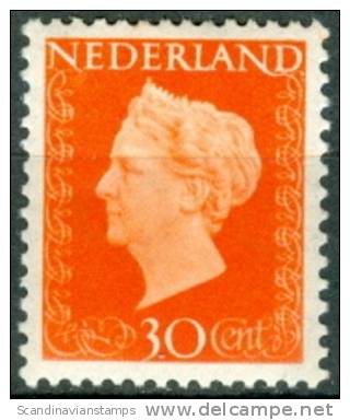 NEDERLAND 1947 30ct Oranje Koningin Wilhelnia PF-MNH-NEUF - Neufs