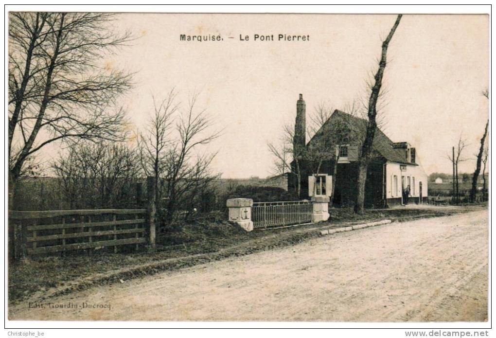 CPA Marquise, Le Pont Pierret  (pk4112) - Marquise