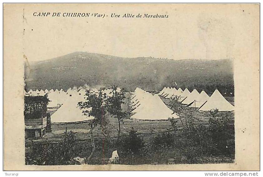 Var : Mar12 431 : Camp De CHibron  -  Allée De Marabouts - Signes