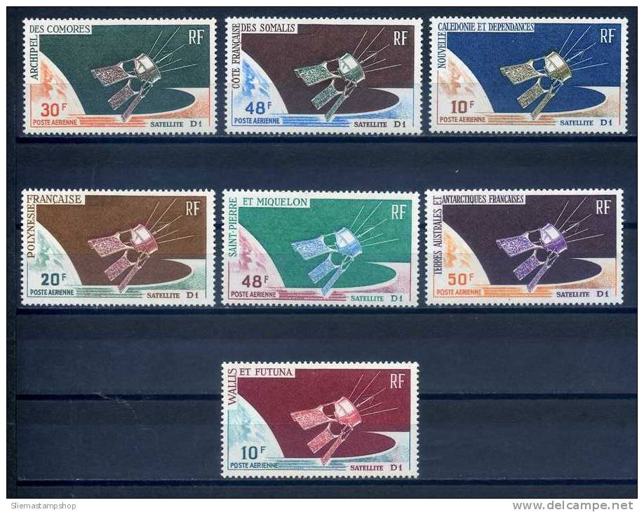 WALLIS & FUTUNA - 1966 SATELLITES - V5543 - Oceania