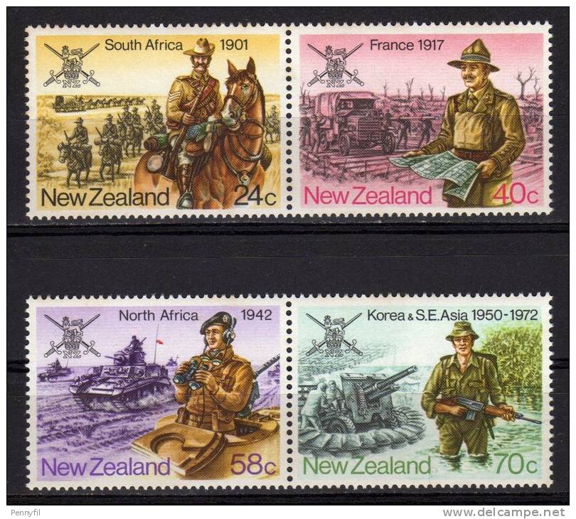 NEW ZEALAND – 1984 YT 882+883+884+885 ** CPL - Unused Stamps