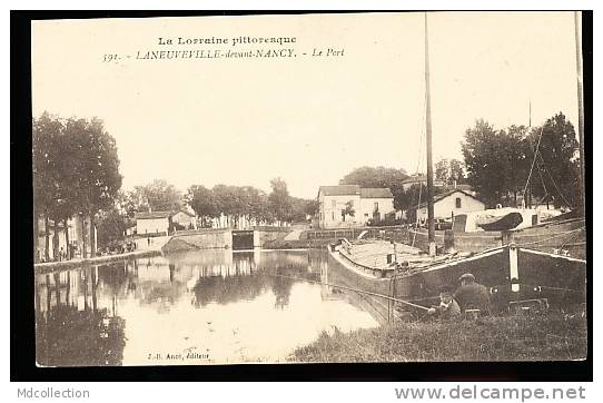 54 LANEUVEVILLE DEVANT NANCY / Le Port / - Autres & Non Classés