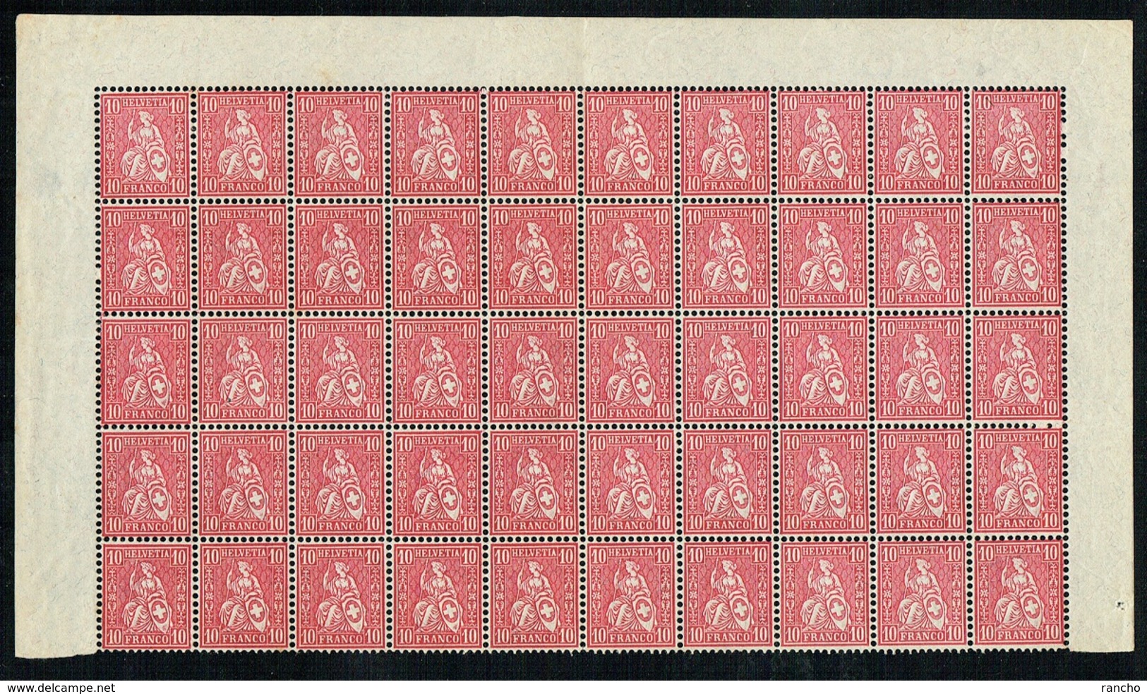 ** PLANCHE TIMBRES DE COLLECTIONS NEUFS AVEC GOMME 1881 PAPIER MELE C/.S.B.K. Nr:46. Y&TELLIER Nr:51. MICHEL Nr:38. ** - Unused Stamps