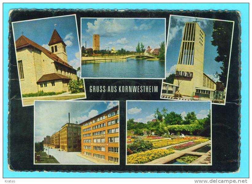 Postcard - Kornwestheim    (V 9355) - Kornwestheim