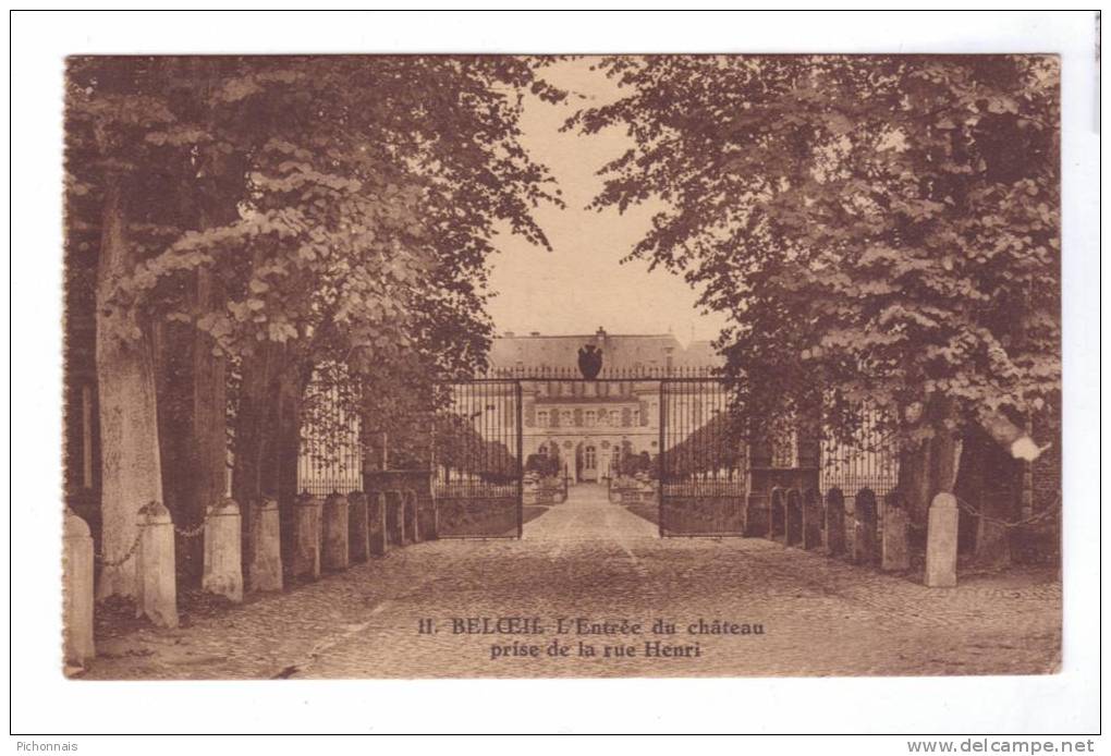 BELOEIL  Belgique Entree Du Chateau  Rue Henri - Beloeil