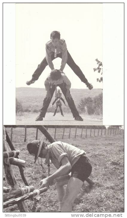 Congrès Nat. Des Chefs Eclaireurs Neutres De France à Bièvres 1983, 75e Anniversaire Du Scoutisme. Série De 6 CP Photos - Scouting