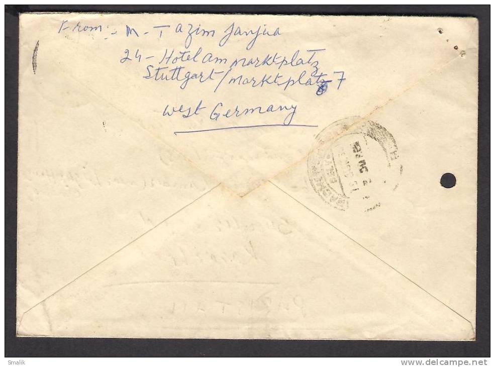 GERMANY West, Postal History Cover 1965 - Covers & Documents