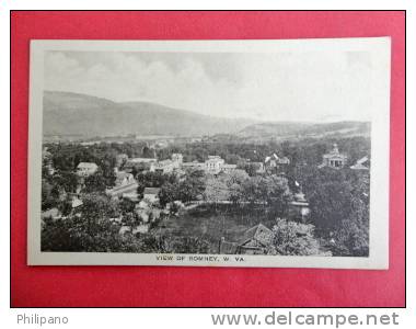 View Of Romney WV---------- Vintage Border ---      ------     ----- Ref  467 - Andere & Zonder Classificatie