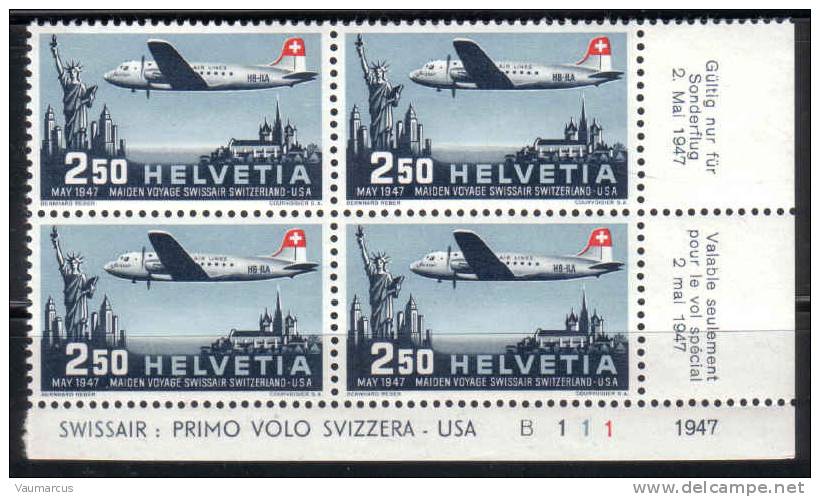 Zu 42 / Mi 479 / YT 41 Bloc De 4 ** / MNH SBK 140,- à 20 % - Unused Stamps