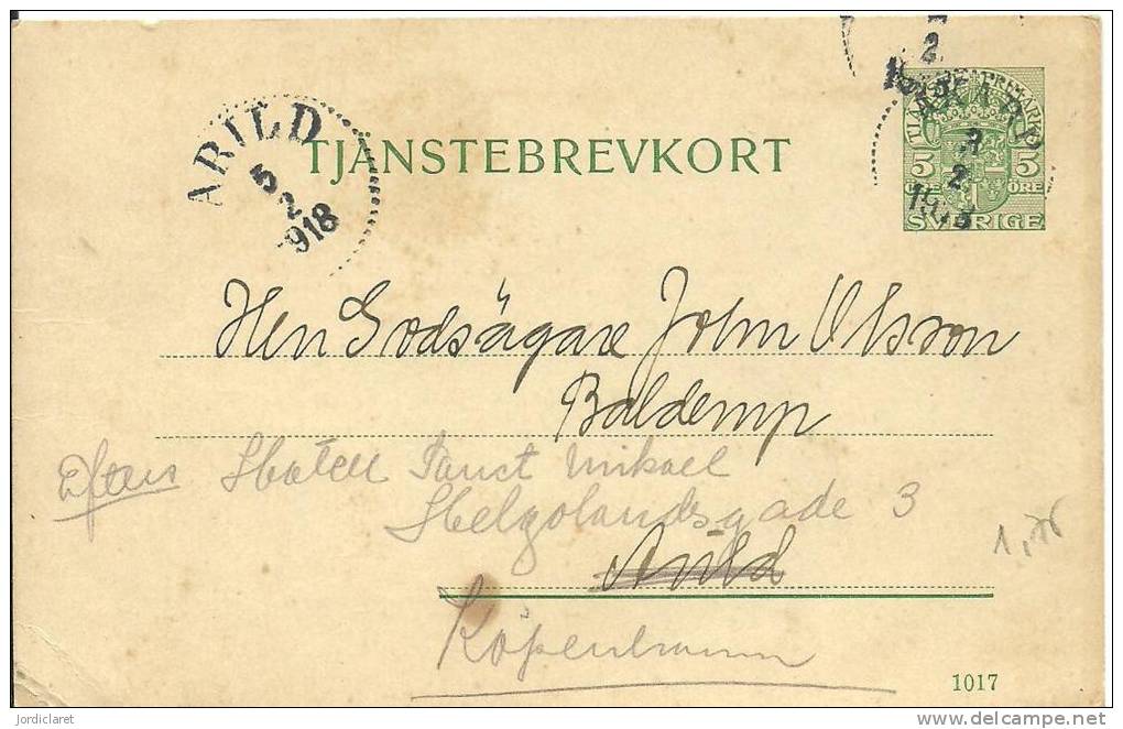 E.P 1918 - Postal Stationery