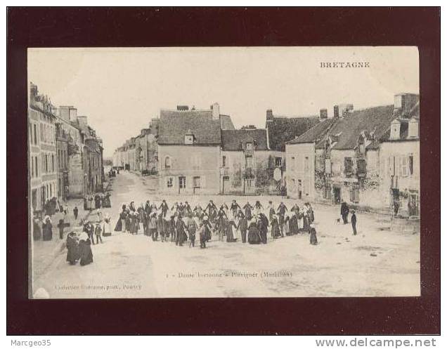 Danse Bretonne Pluvigner  édit.guéranne N° 1  Animée , Bureau De Tabac - Pluvigner