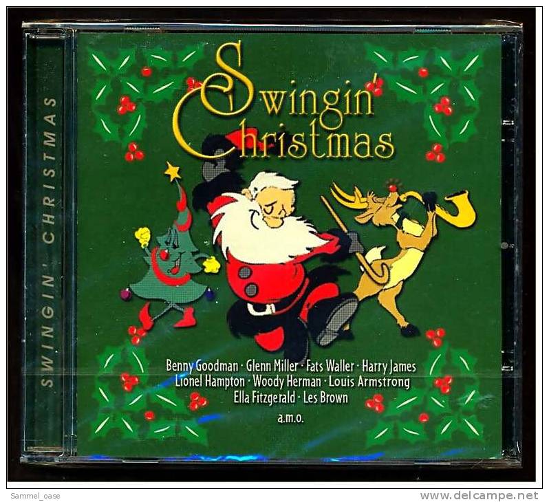 Weihnachtsmusik CD Album  -  Swingin' Christmas - 23 Weihnachtslieder - Weihnachtslieder