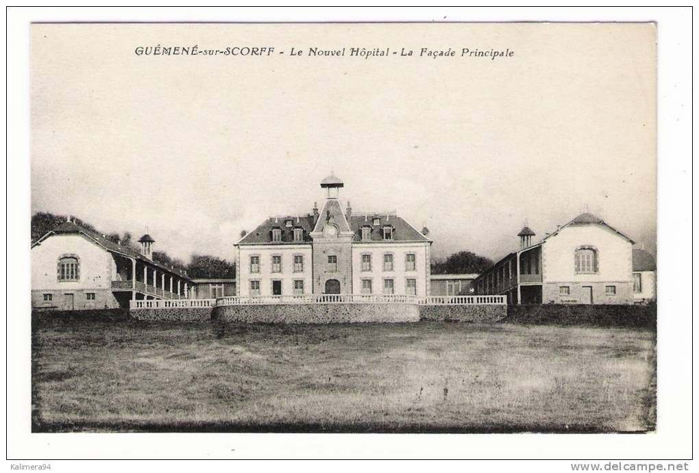 MORBIHAN  /  GUEMENE-sur-SCORFF  /  LE  NOUVEL  HÔPITAL  /  LA  FACADE  PRINCIPALE  /  Edit.  J. LE LAMER - Guemene Sur Scorff