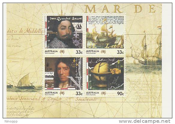 Australia 1985 Navigators   Miniature Sheet MNH - Mint Stamps