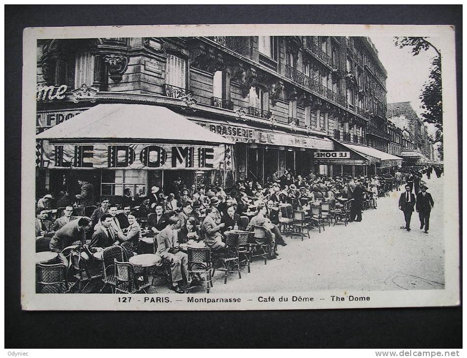 Paris.-Montparnasse-Cafe Du Dome - Ile-de-France
