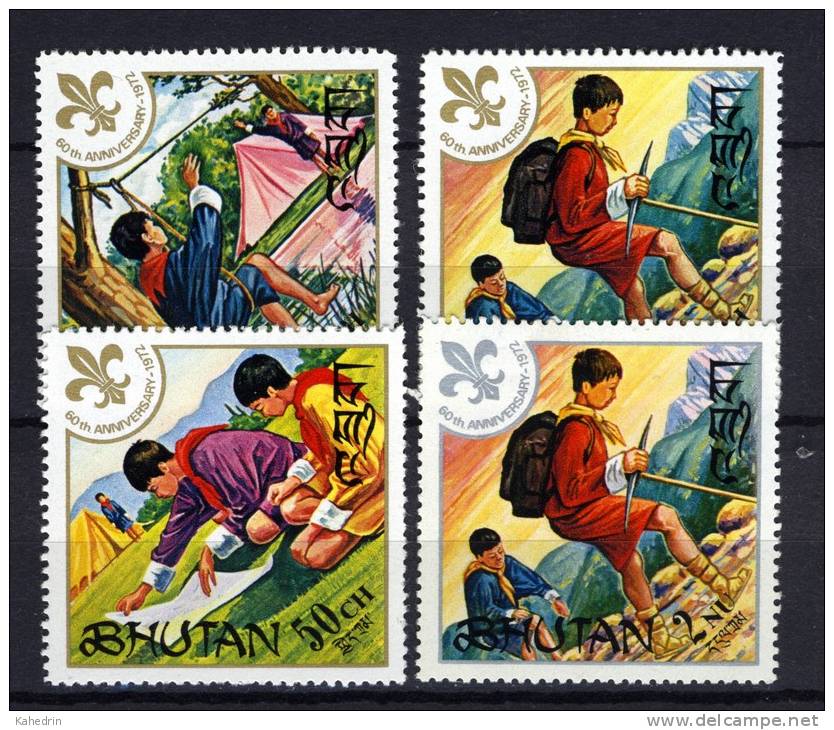 Bhutan 1971, Jamboree - Scout *, MLH (not Complete) - Bhoutan