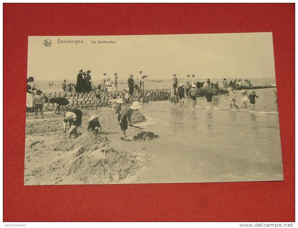 DUINBERGEN  -  Het Strand En De Golfbreker  -  ( 2 Scans ) - Knokke