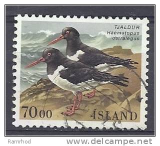 ICELAND 1987 Birds. Oystercatcher - 70k. FU - Used Stamps