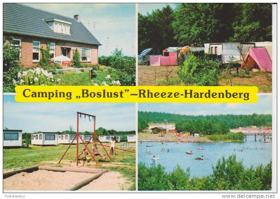 (NE340) THEEZE- HARDENBERG . CAMPING BOSLUST - Other & Unclassified