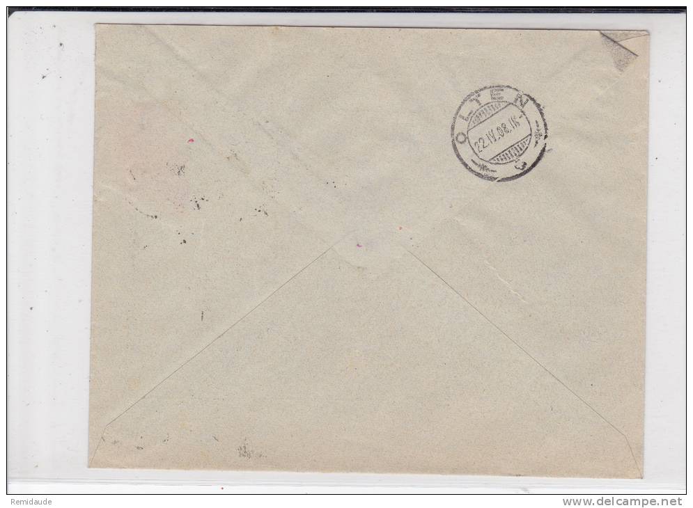 SUISSE - 1908 - ENVELOPPE ENTIER POSTAL Avec REPIQUAGE PRIVE De PFÄFFIKON Pour OLTEN - Stamped Stationery
