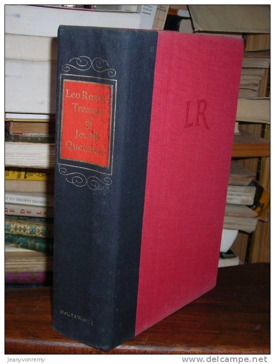 Leo Rosten. Treasury Of Jewish Quotations. - Other & Unclassified