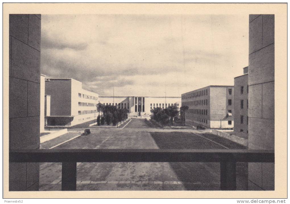 Roma-citta ' Universitaria-viale Centrale E Refettorio - Enseñanza, Escuelas Y Universidades