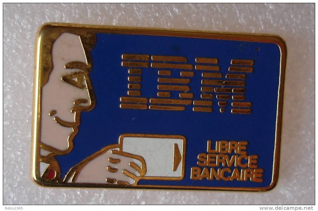 Pin's IBM Libre Service - Informatik