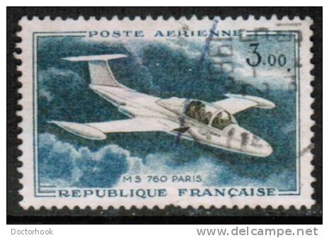 FRANCE   Scott #  C 39  VF USED - 1960-.... Matasellados
