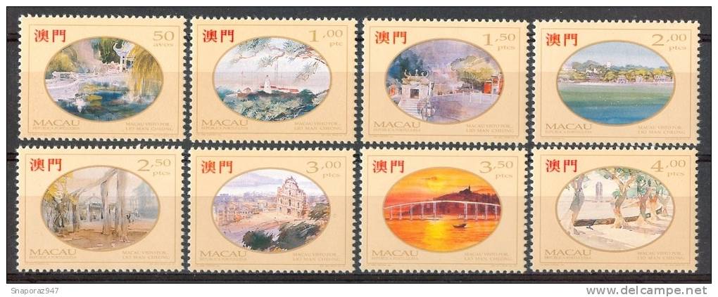 1995 Macao Paesaggi Landscapes Paysages Set MNH** B510 - Neufs