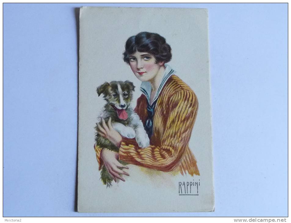 RAPPINI - Femme Avec Son Chien - Hunde