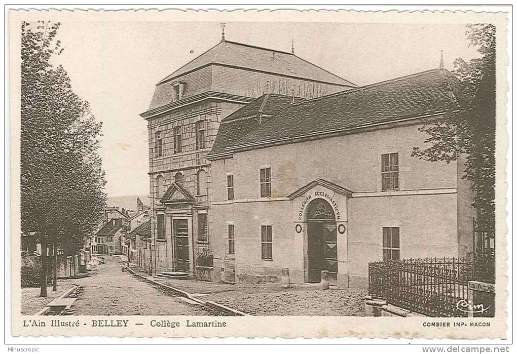 CPA 01 - Belley - Collège Lamartine - Belley