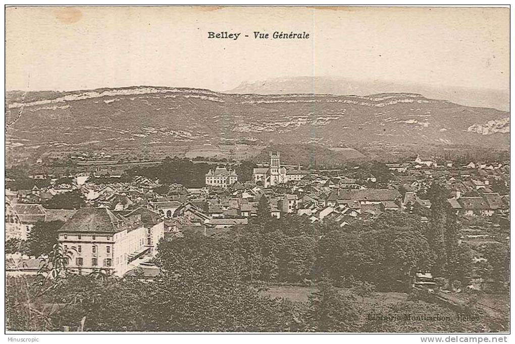 CPA 01 - Belley - Vue Générale - Belley