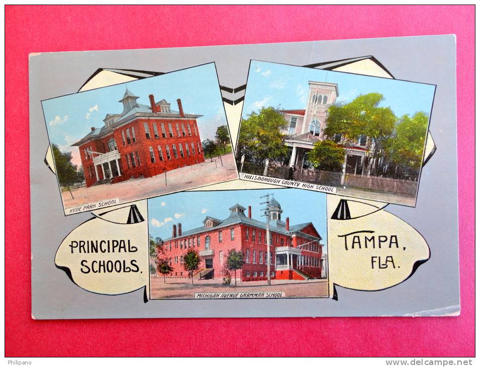 - Florida > Tampa   Multi View Tampa Schools  1913 Cancel------- ------- Ref  469 - Tampa