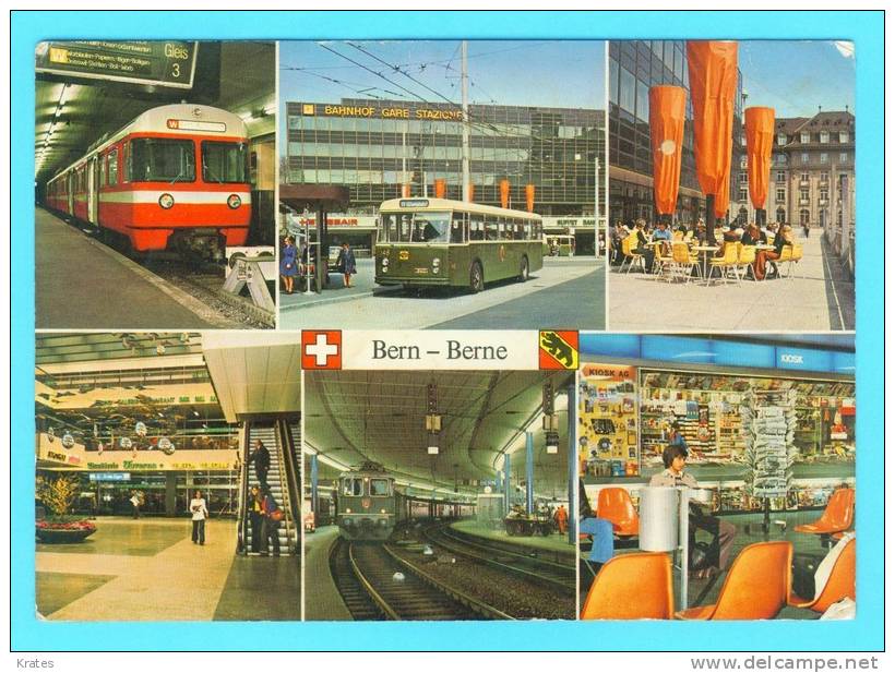 Postcard - Bern,  Bahnhof    (V 9471) - Métro