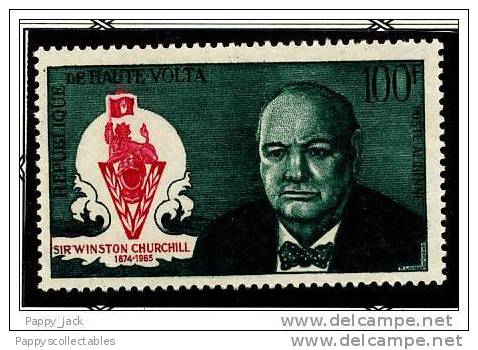 Upper Volta Churchill Single Perf MNH - Sir Winston Churchill