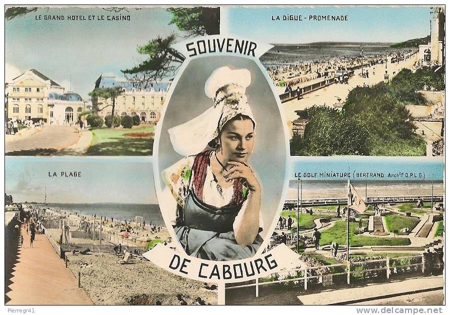 CPA-1960-14-CABOURG-MULTIVUES-TBE - Cabourg