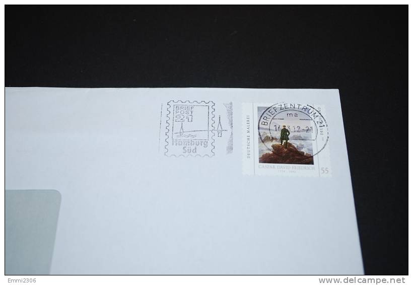 Deutschland BRD  "Brief Post 21 Hamburg Süd " 3.12   0,55  Mit Briefmarke - Autres & Non Classés