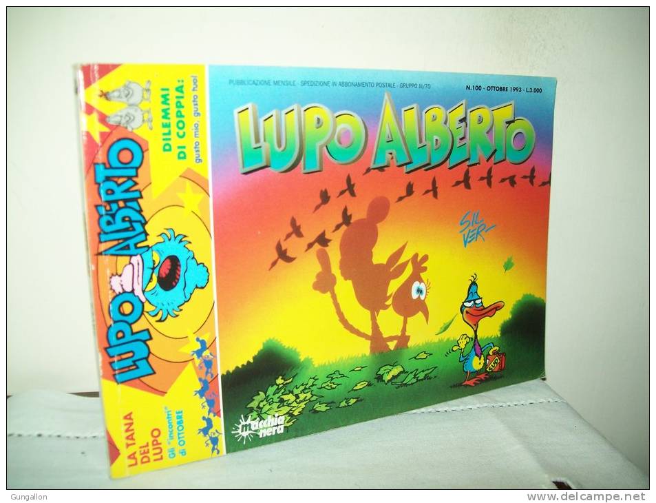 Lupo Alberto (Macchia Nera 1993) N. 100 - Lupo Alberto