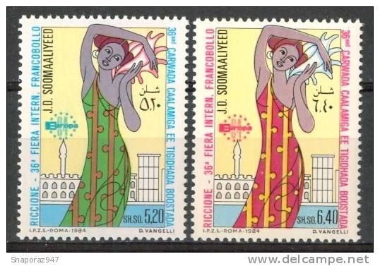 1984 Somalia 36° Fiera Internazionale Riccione Set MNH** B514 - Somalia (1960-...)