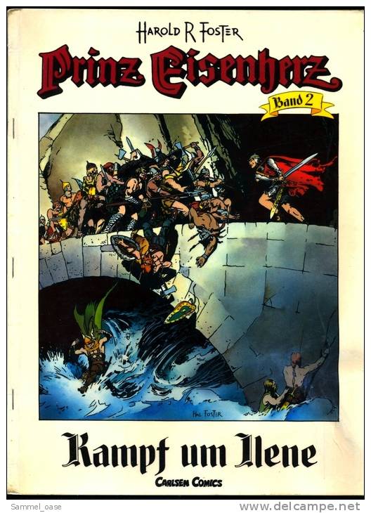 Carlsen Comics  Prinz Eisenherz  - Band 2 : Kampf Um Ilene  - 1. Auflage Werkausgabe ; 3551715025 - Prinz Eisenherz