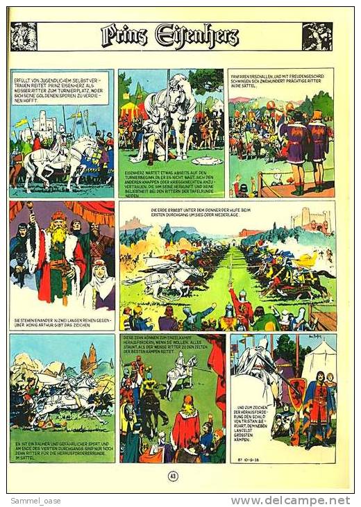 Carlsen Comics  Prinz Eisenherz  - Band 2 : Kampf Um Ilene  - 1. Auflage Werkausgabe ; 3551715025 - Prinz Eisenherz