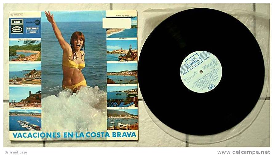 LP  Vinyl  - 1970  Vacaciones En La Costa Brava  ,  EMI J 048-20.163 - Sonstige - Spanische Musik