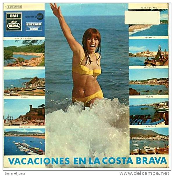 LP  Vinyl  - 1970  Vacaciones En La Costa Brava  ,  EMI J 048-20.163 - Other - Spanish Music